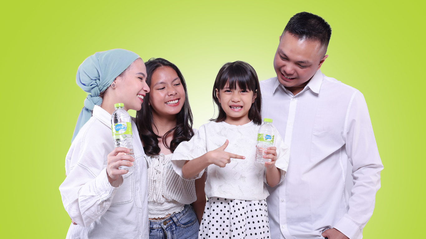 Lancar: Kesegaran Berawal dari Kebiasaan Minum Air